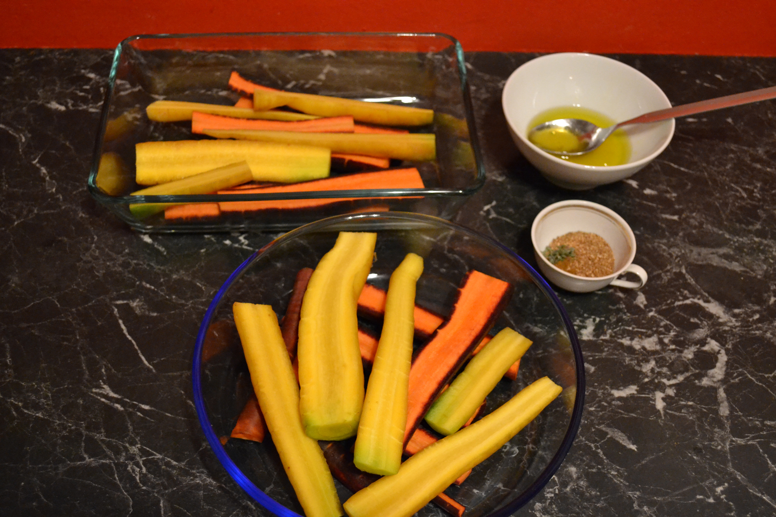 Karotten und gelbe Rüben auf Quinoa – Teufelsküche