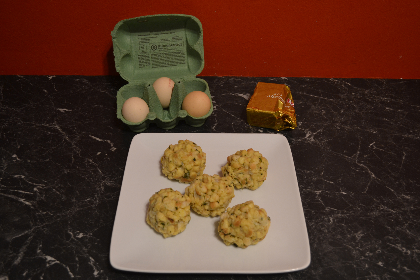 Geröstete Knödel mit Ei – Teufelsküche