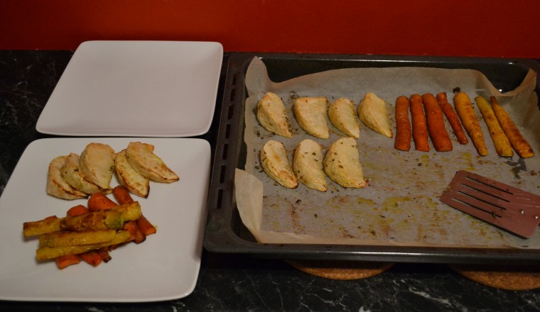 Wurzelgemüse vom Blech - Teufelsküche